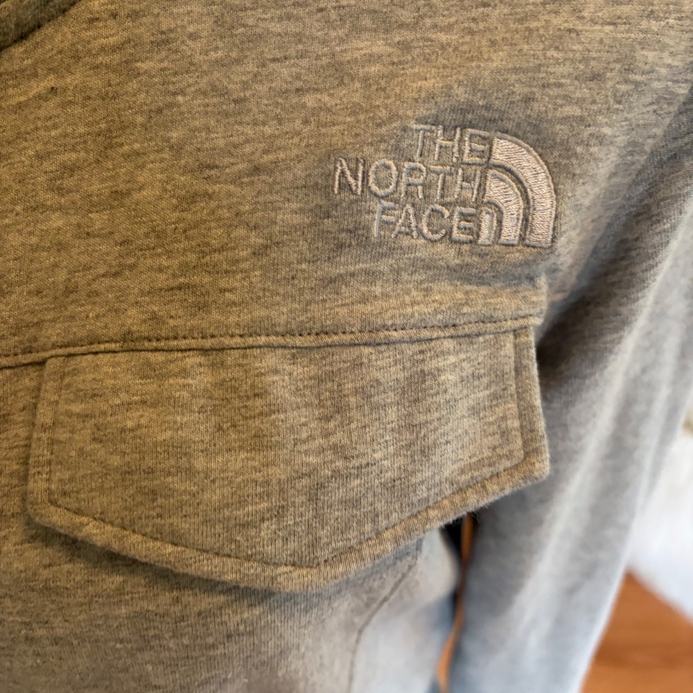 The North Face Women's Gray Utility Field Jacket Coat Small Cotton Lightweight - Picture 3 of 11